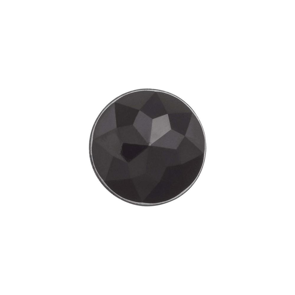 Multicolor Women's Crocs Sparkly Black Circle Jibbitz Charms | NZ 0252KORI